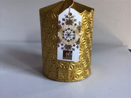 Bougie dorée