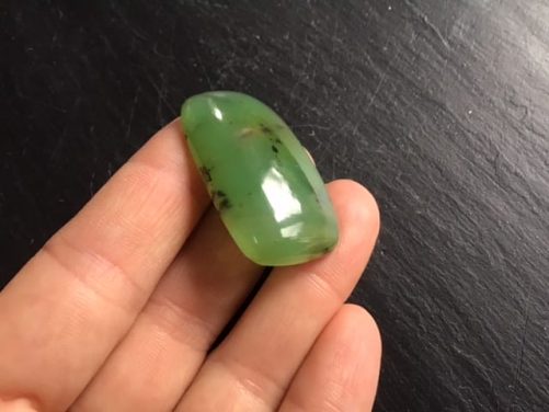 Chrysoprase de poche
