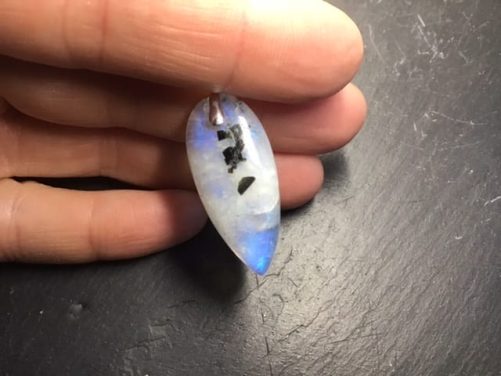 Pendentif Péristérite et argent925
