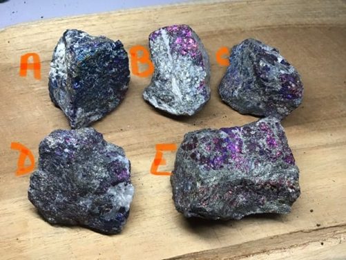 Chalcopyrite au choix