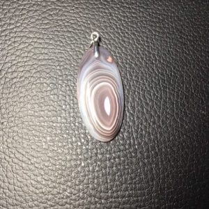 Pendentif agate Botswana