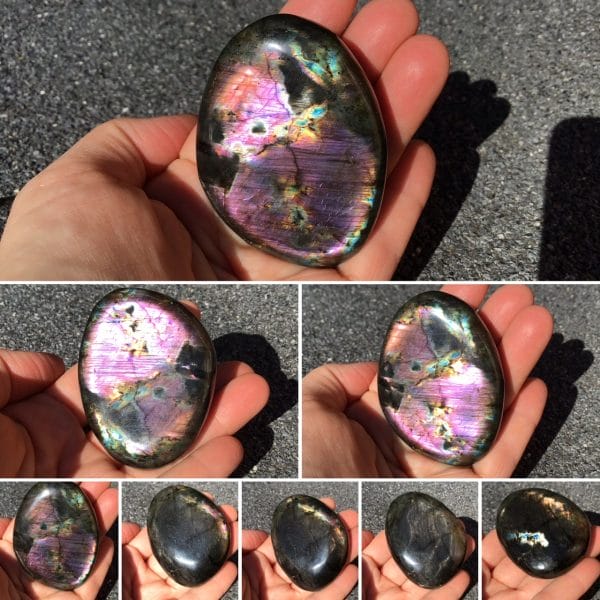 Labradorite-rose-noire-orange-galet