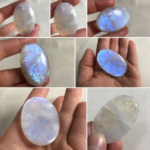 Grand cabochon péristérite
