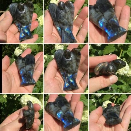 Ange en Labradorite