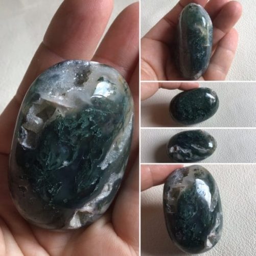 Galet agate mousse au choix