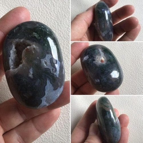 Galet agate mousse au choix