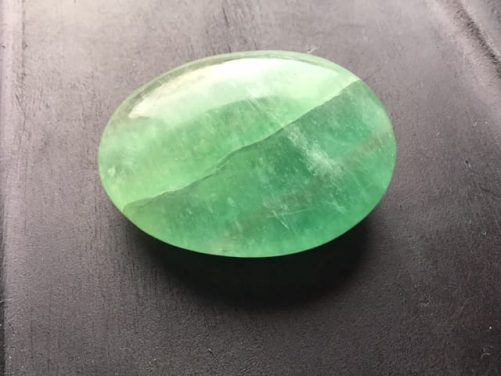 Galets fluorite verte