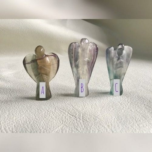Anges au choix en fluorite