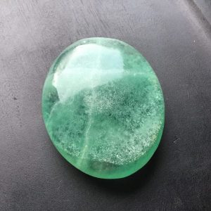 Galets fluorite verte