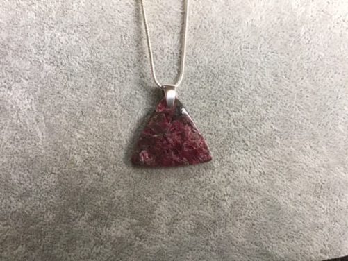 Triangle eudialyte