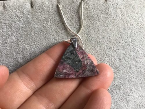 Triangle eudialyte