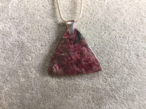 Triangle eudialyte
