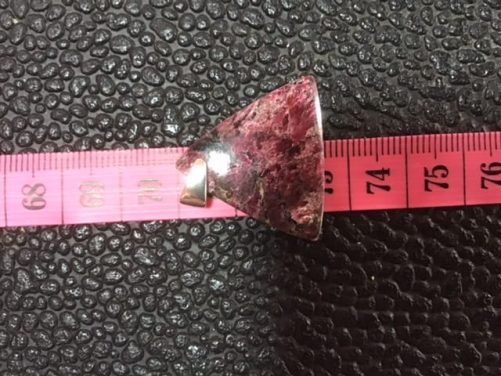 Triangle eudialyte