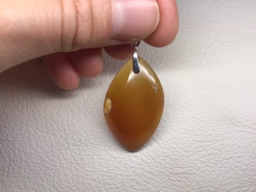 Pendentif Cornaline marquise