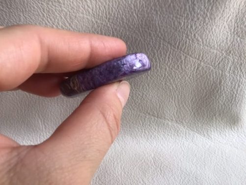 Charoite artisanat français