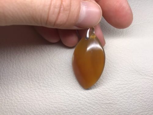 Pendentif Cornaline marquise