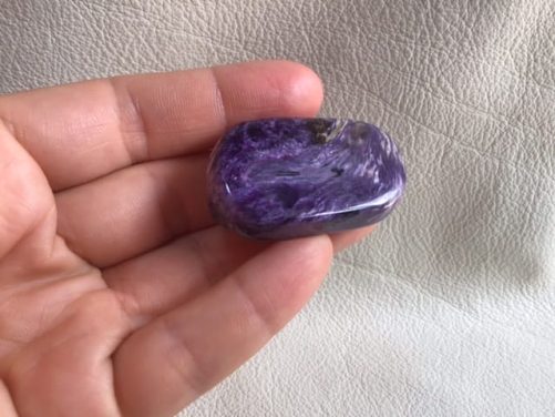 Charoite artisanat français
