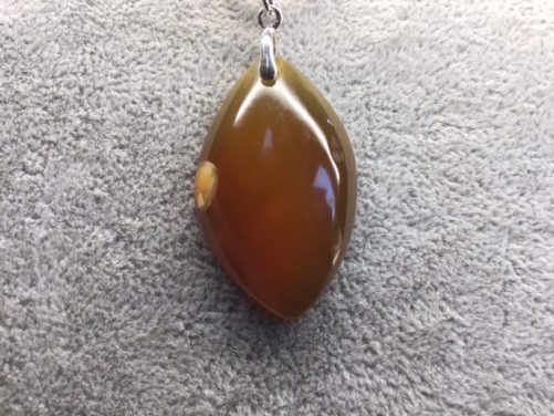 Pendentif Cornaline marquise