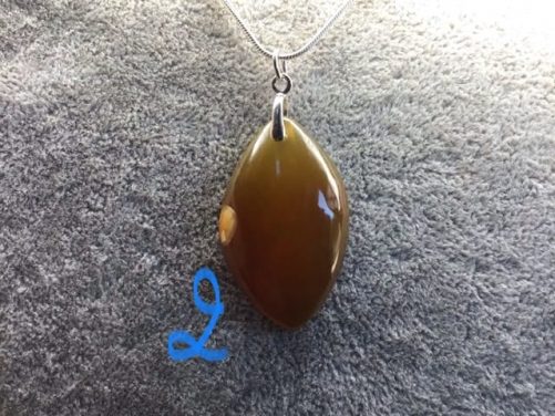 Pendentif Cornaline marquise