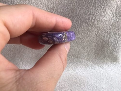 Charoite artisanat français