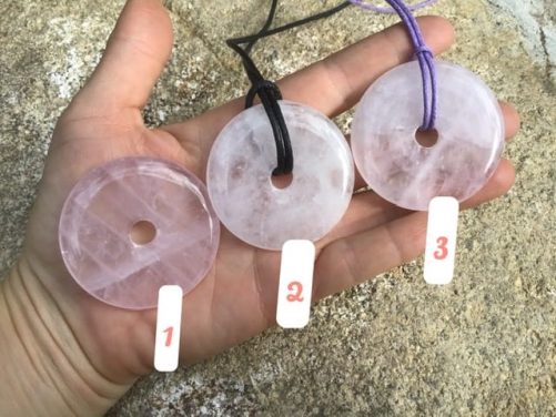 Donuts quartz rose