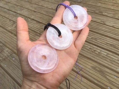 Donuts quartz rose