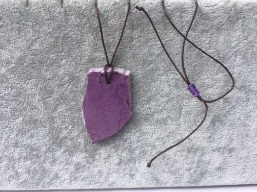 Pendentif stichtite