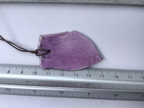 Pendentif stichtite