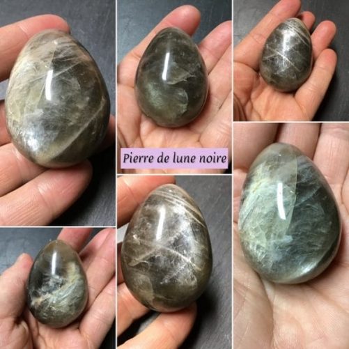 Oeufs en pierres naturelles