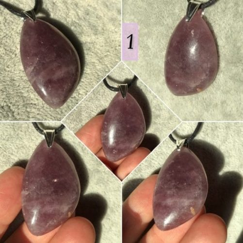 Pendentifs Angélite violette