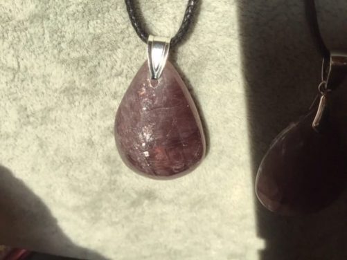 Pendentifs Angélite violette