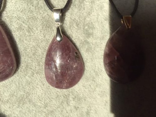 Pendentifs Angélite violette