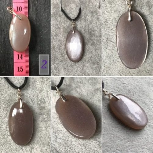 Pendentifs pierres de lune