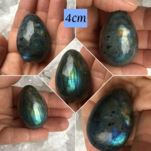 Labradorite bleue oeuf
