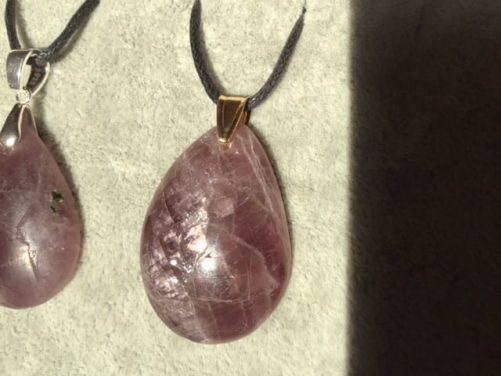 Pendentifs Angélite violette