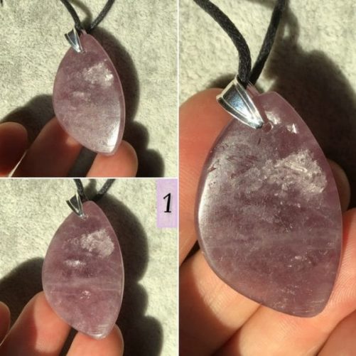 Pendentifs Angélite violette