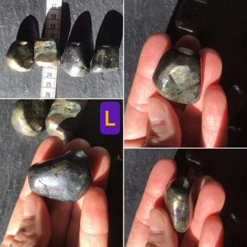 Chalcopyrite roulee
