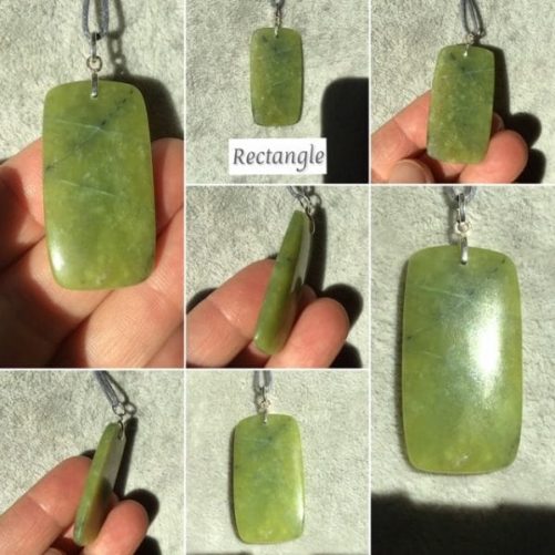Pendentifs serpentine