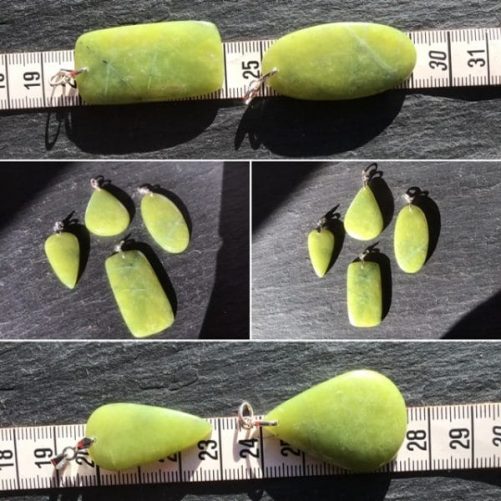 Pendentifs serpentine