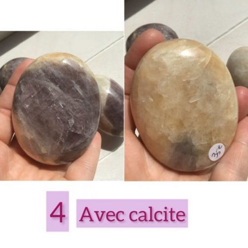 Galets angelite violette