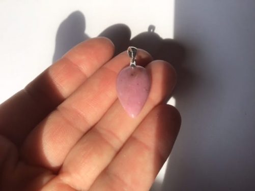 Pendentif petalite