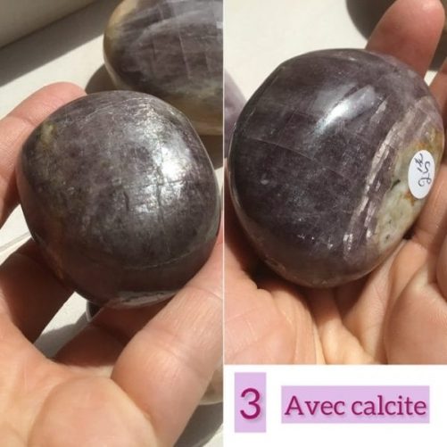Galets angelite violette