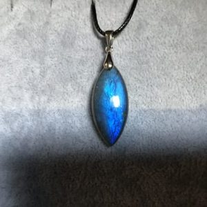 Pendentif labradorite marquise