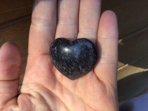 Petit coeur en lazurite