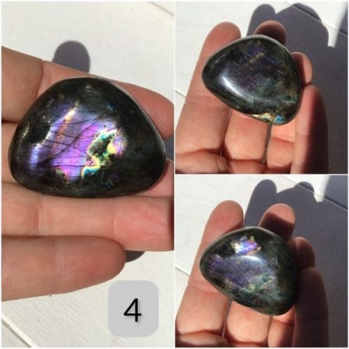 Galet labradorite