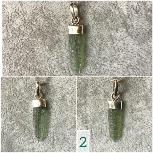 Pendentif moldavite