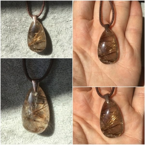 Pendentif-quartz-rutile-bronze