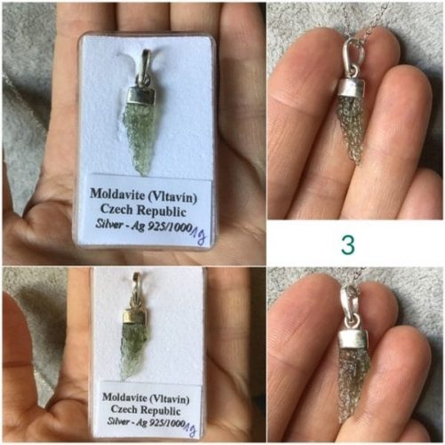 Pendentif moldavite