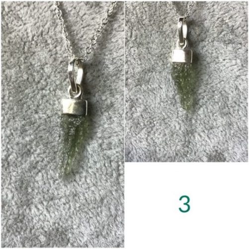 Pendentif moldavite