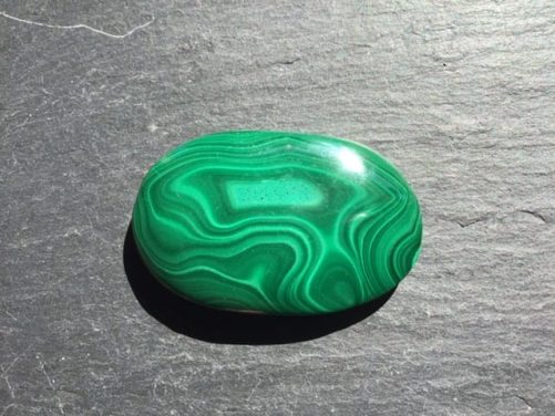 Malachite naturelle